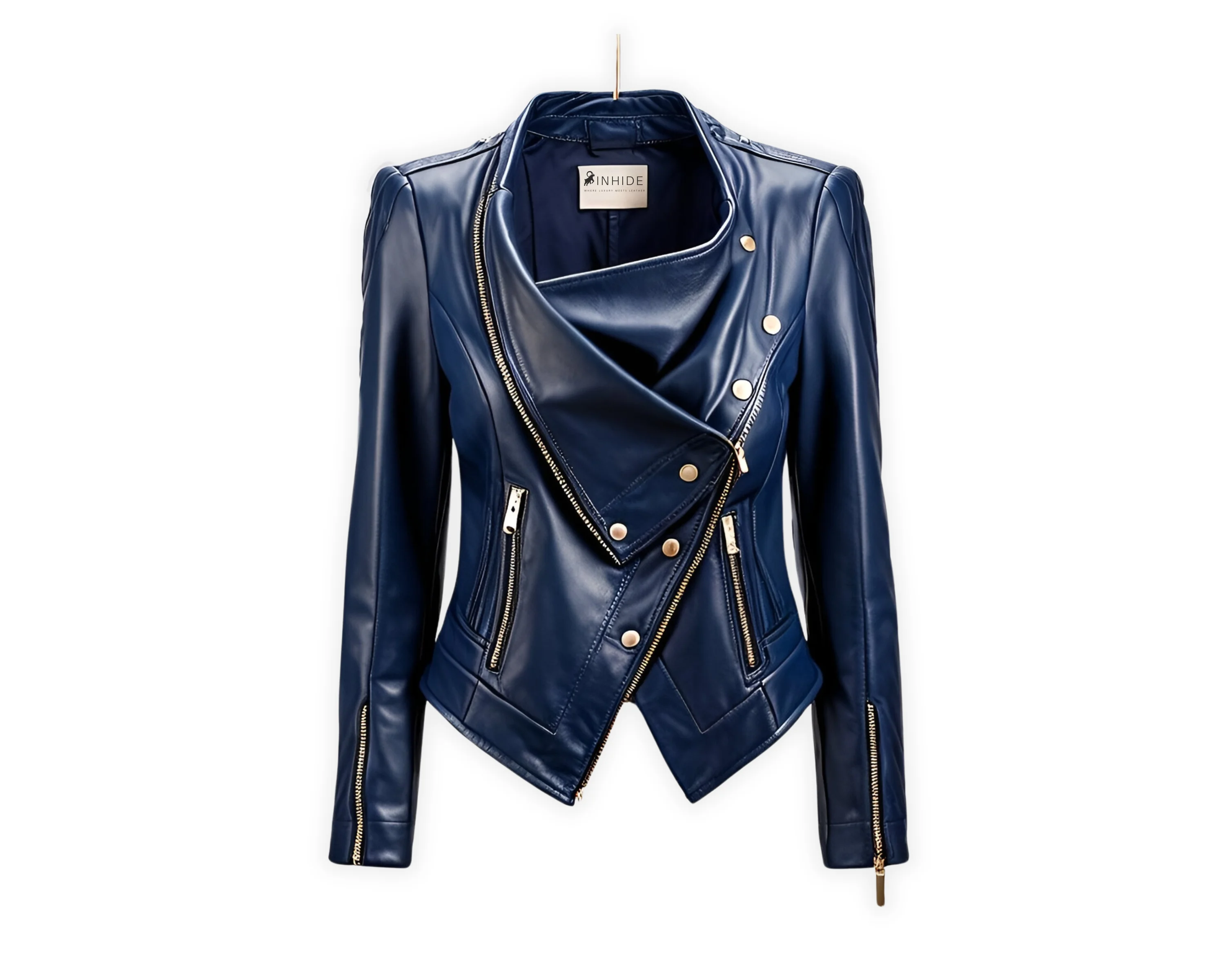 INHIDE Royal Miss Premium-Lederjacke für Damen