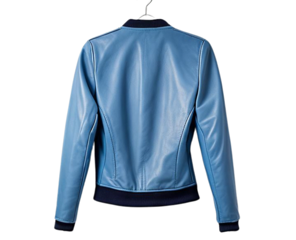 INHIDE Nova Women's Premium Leather Bomber Jacket – Bild 2
