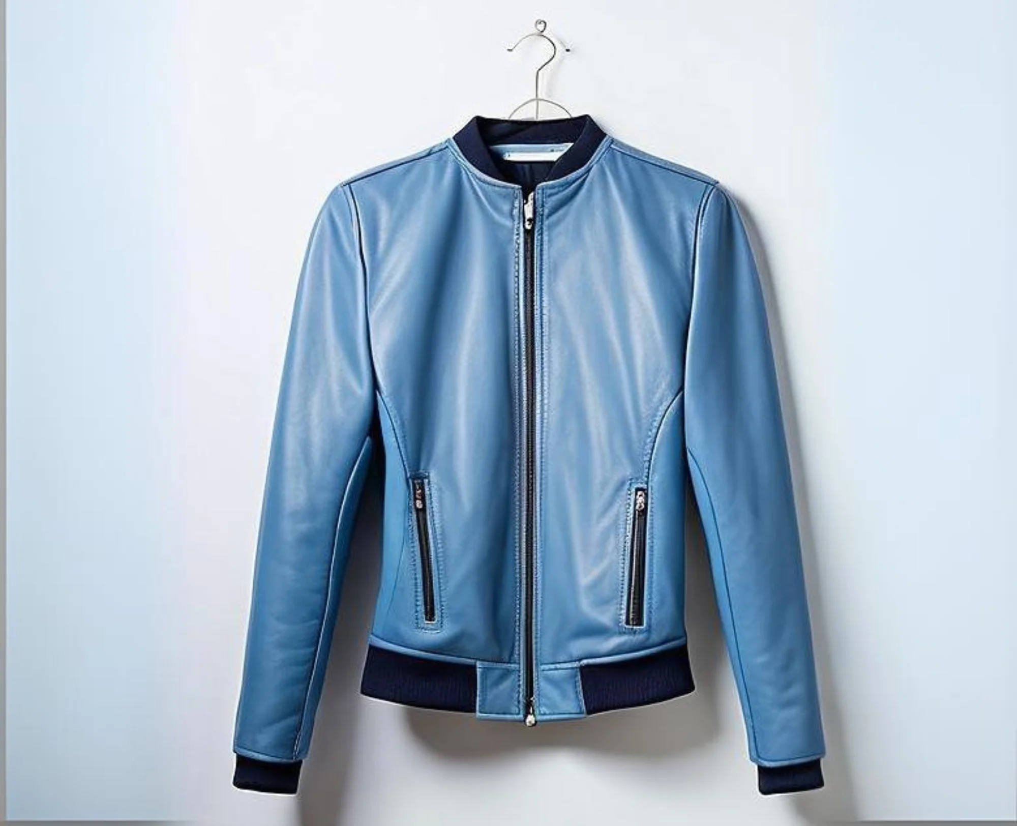 INHIDE Nova Women's Premium Leather Bomber Jacket - Görsel 3