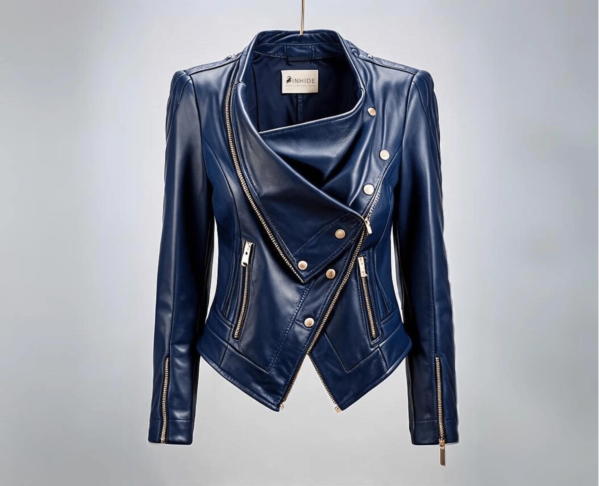 INHIDE Royal Miss Women's Premium Leather Jacket - Bild 3