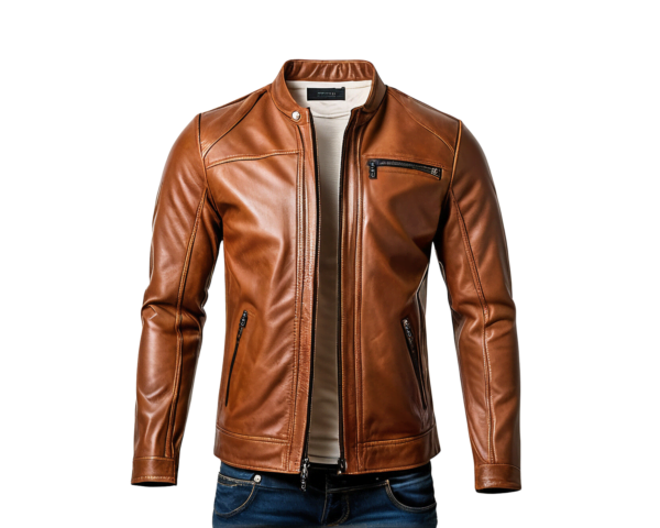 INHIDE SleekEdge Men's Premium Leather Jacket