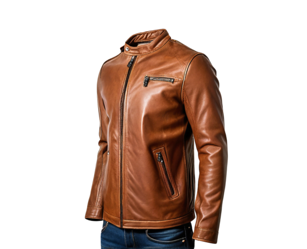 INHIDE SleekEdge Men's Premium Leather Jacket - Image 2