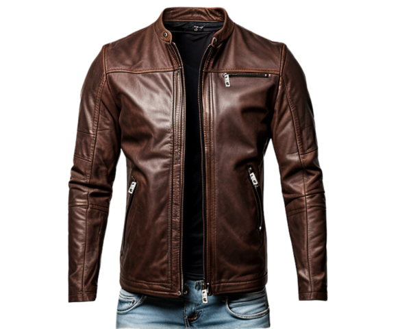 INHIDE SleekEdge Men's Premium Leather Jacket