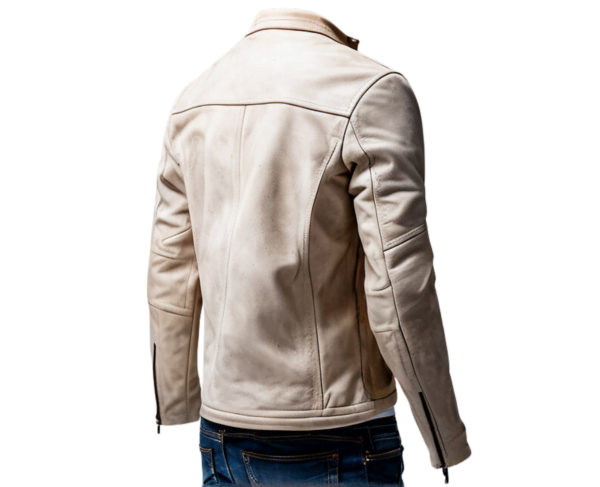INHIDE SleekEdge Men's Premium Suede Leather Jacket – Bild 2