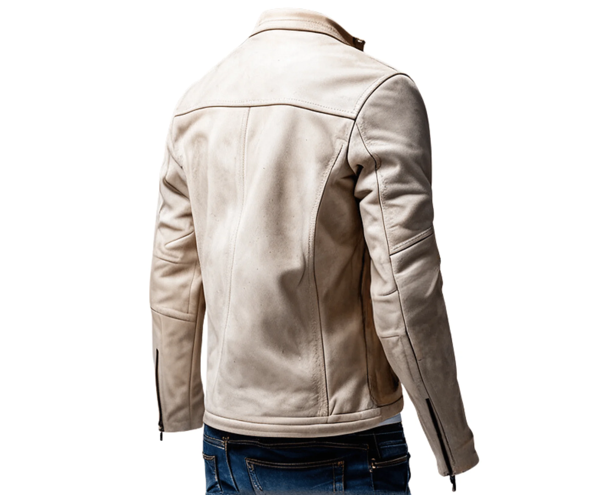 INHIDE SleekEdge Men's Premium Suede Leather Jacket - Image 2