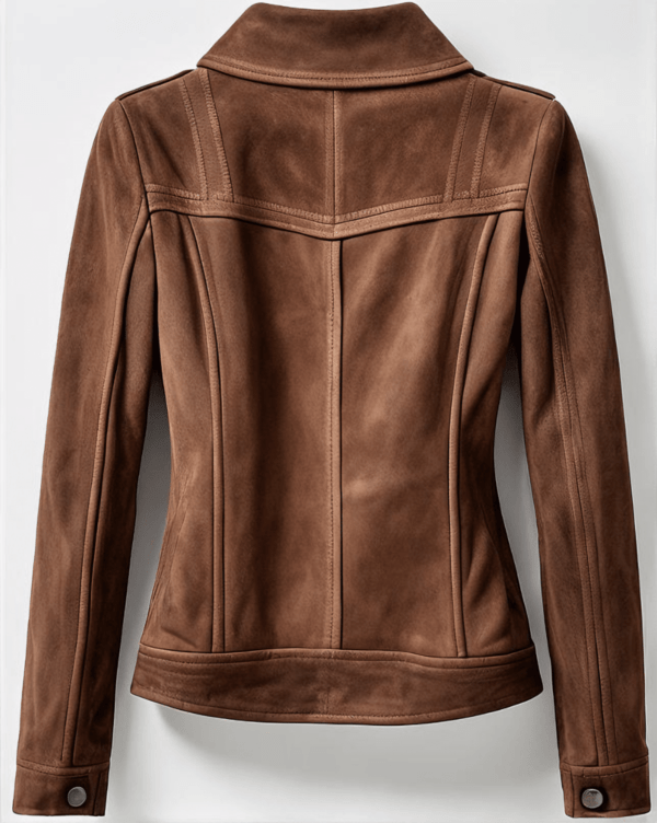 INHIDE Women's Premium Suede Leather Jacket – Bild 2