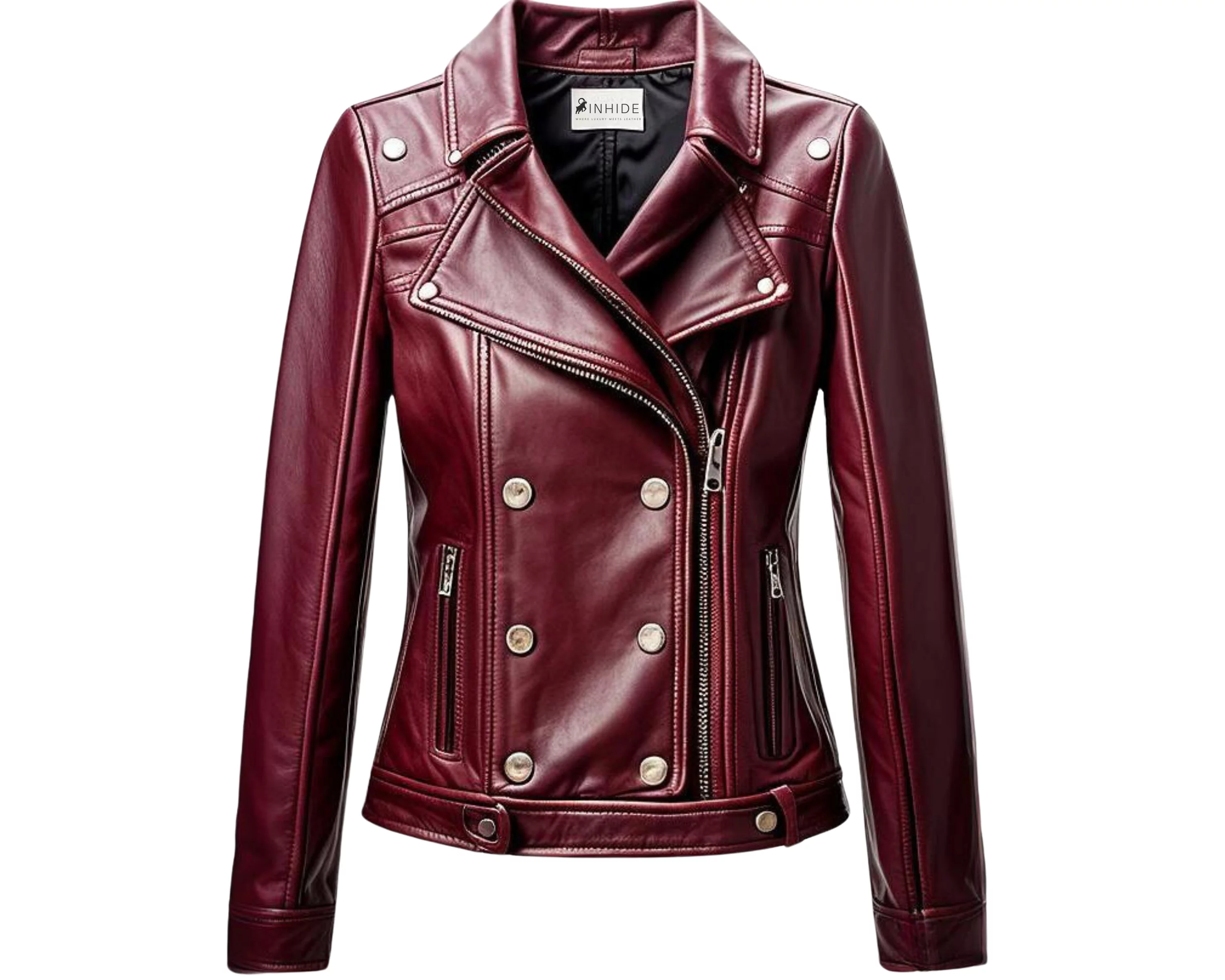 INHIDE Roxy Premium Leren Jas voor Dames