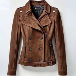 INHIDE Women's Premium Suede Leather Jacket